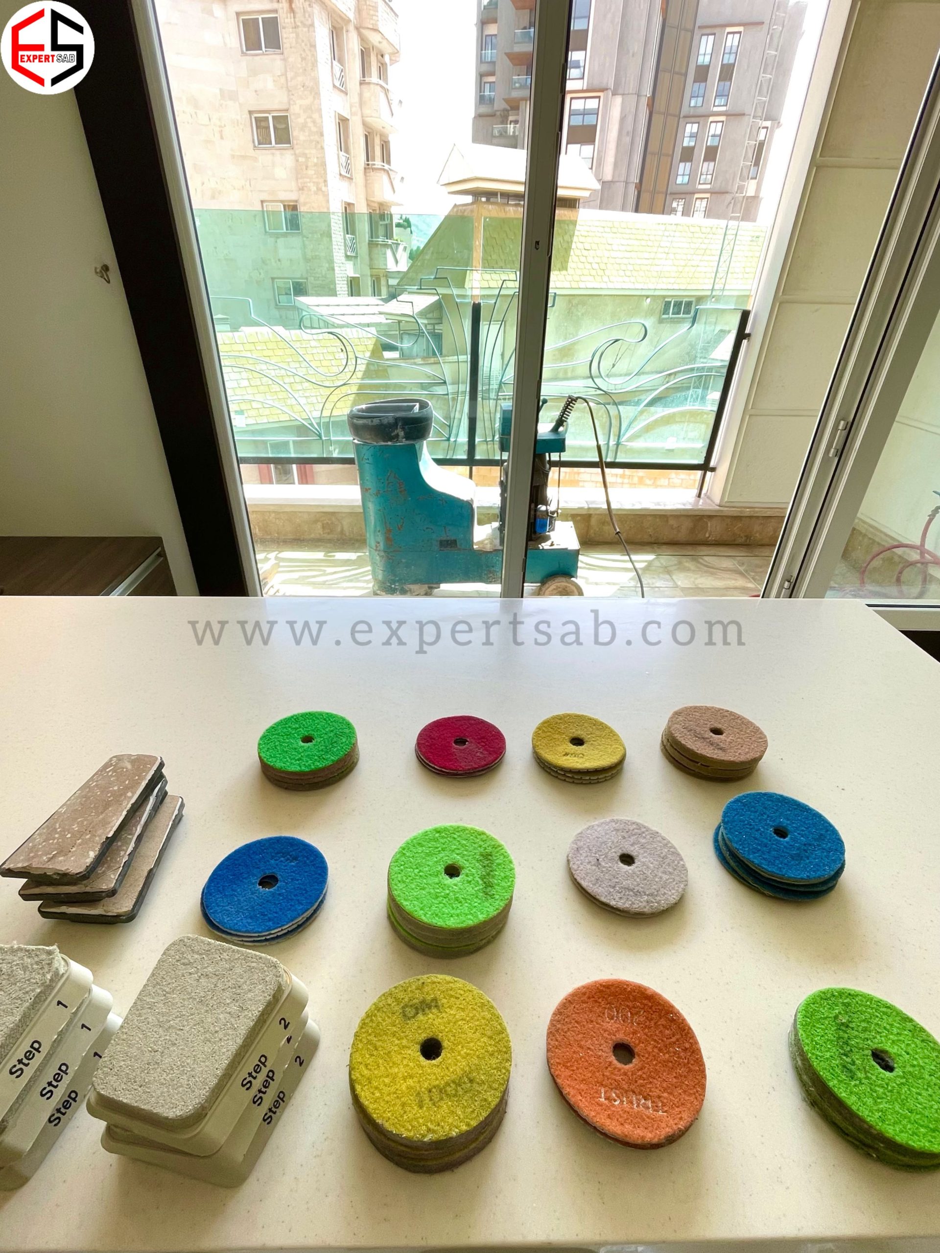 ابزارهای اصلی و حرفه ای دستگاه کفسابی اکسپرت ساب